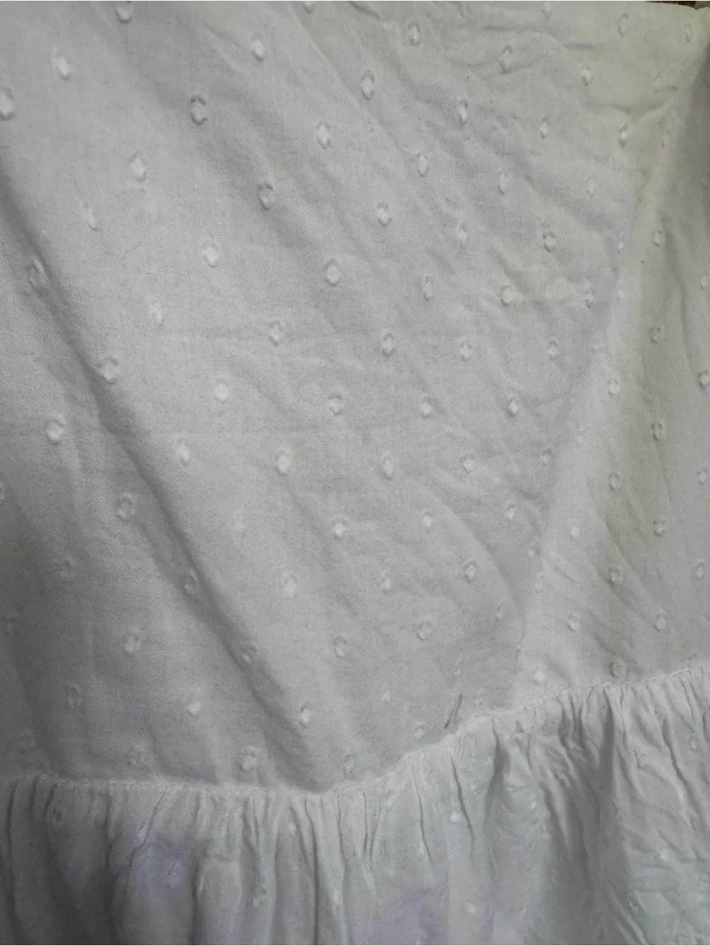 Gap Kids Girl Flutter Eyelet Ruffle White Maxi Dress